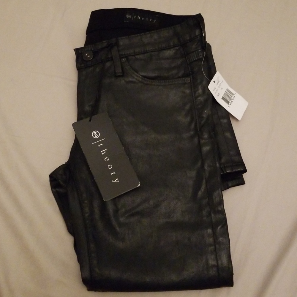 AG Theory Black Jean Leggings Size 24